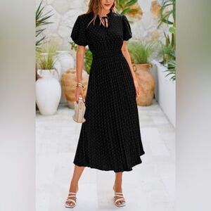 Pretty Garden Navy Maxi Dress XXL EUC Boho Festival Fairy Cottagecore Spring